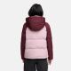 Marikoo Omariaa Damen Winter Stepp Jacke Wine Größe L - Gr. 40