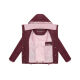 Marikoo Omariaa Damen Winter Stepp Jacke Wine Größe XXL - Gr. 44