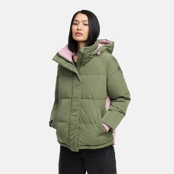 Marikoo Omariaa Damen Winter Stepp Jacke Olive Leaf Größe M - Gr. 38