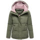Marikoo Omariaa Damen Winter Stepp Jacke Olive Leaf Größe XXL - Gr. 44