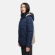 Marikoo Omariaa Damen Winter Stepp Jacke Navy Größe XS - Gr. 34