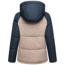 Marikoo Omariaa Damen Winter Stepp Jacke Navy Größe S - Gr. 36