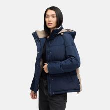 Marikoo Omariaa Damen Winter Stepp Jacke Navy Größe L - Gr. 40
