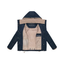 Marikoo Omariaa Damen Winter Stepp Jacke Navy Größe XXL - Gr. 44