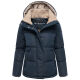 Marikoo Omariaa Damen Winter Stepp Jacke Navy Größe XXL - Gr. 44