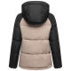 Marikoo Omariaa Damen Winter Stepp Jacke Schwarz Größe S - Gr. 36