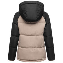 Marikoo Omariaa Damen Winter Stepp Jacke Schwarz Größe M - Gr. 38