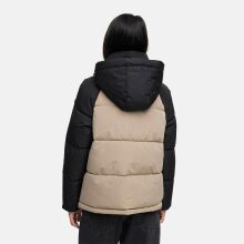 Marikoo Omariaa Damen Winter Stepp Jacke Schwarz Größe L - Gr. 40