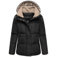 Marikoo Omariaa Damen Winter Stepp Jacke Schwarz Größe L - Gr. 40
