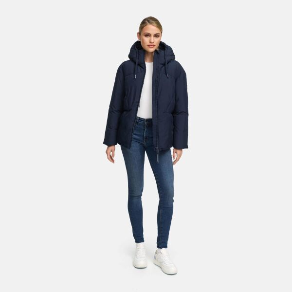 Navahoo Pastellzauber Damen Herbst Winter Jacke Navy Größe S - Gr. 36