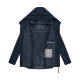 Navahoo Pastellzauber Damen Herbst Winter Jacke Navy Größe S - Gr. 36