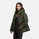 Navahoo Pastellzauber Damen Herbst Winter Jacke Dark Olive Größe S - Gr. 36