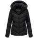 Marikoo Sahnemausii Damen Winter Steppjacke Schwarz Größe XS - Gr. 34