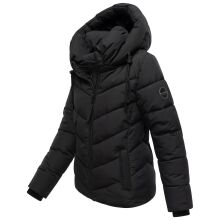 Marikoo Sahnemausii Damen Winter Steppjacke Schwarz Größe L - Gr. 40