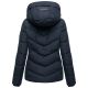 Marikoo Sahnemausii Damen Winter Steppjacke Navy Größe S - Gr. 36