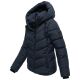 Marikoo Sahnemausii Damen Winter Steppjacke Navy Größe M - Gr. 38