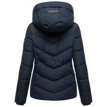 Marikoo Sahnemausii Damen Winter Steppjacke Navy Größe XL - Gr. 42