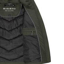 Marikoo Sahnemausii Damen Winter Steppjacke Dark Olive Größe S - Gr. 36