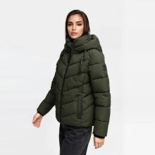 Marikoo Sahnemausii Damen Winter Steppjacke Dark Olive Größe XXL - Gr. 44