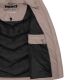 Marikoo Sahnemausii Damen Winter Steppjacke Taupe Grey Größe L - Gr. 40