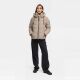 Marikoo Sahnemausii Damen Winter Steppjacke Taupe Grey Größe XXL - Gr. 44