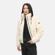 Navahoo Schneepuder Damen Herbst Winter flauschige Teddyfell Jacke gefüttert  Offwhite-Größe XS - Gr. 34