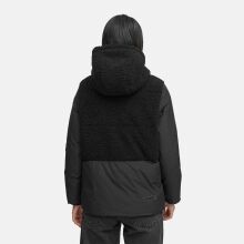 Marikoo Sheeta Damen Herbst Winter Teddyfell Jacke gefüttert  Schwarz Größe L - Gr. 40
