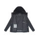 Marikoo Sheeta Damen Herbst Winter Teddyfell Jacke gefüttert  Schwarz Größe L - Gr. 40