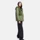 Marikoo Sheeta Damen Herbst Winter Teddyfell Jacke gefüttert  Olive Leaf Größe XXL - Gr. 44