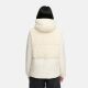 Marikoo Sheeta Damen Herbst Winter Teddyfell Jacke gefüttert  Offwhite Größe XXXL - Gr. 46