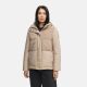 Marikoo Sheeta Damen Herbst Winter Teddyfell Jacke gefüttert  Light Taupe Größe XS - Gr. 34