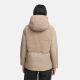Marikoo Sheeta Damen Herbst Winter Teddyfell Jacke gefüttert  Light Taupe Größe XS - Gr. 34