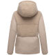 Marikoo Sheeta Damen Herbst Winter Teddyfell Jacke gefüttert  Light Taupe Größe XS - Gr. 34