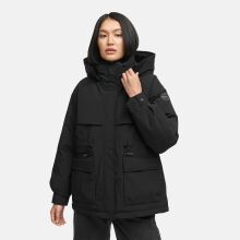 Marikoo Shigaraa Damen Herbst Winter Jacke Schwarz-Größe S - Gr. 36