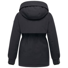 Marikoo Shigaraa Damen Herbst Winter Jacke Schwarz-Größe S - Gr. 36