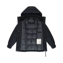 Marikoo Shigaraa Damen Herbst Winter Jacke Schwarz-Größe XL - Gr. 42