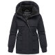 Marikoo Shigaraa Damen Herbst Winter Jacke Schwarz-Größe XXXL - Gr. 46
