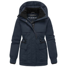 Marikoo Shigaraa Damen Herbst Winter Jacke Navy-Größe M - Gr. 38