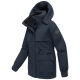 Marikoo Shigaraa Damen Herbst Winter Jacke Navy-Größe M - Gr. 38