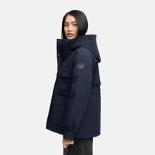 Marikoo Shigaraa Damen Herbst Winter Jacke Navy-Größe L - Gr. 40