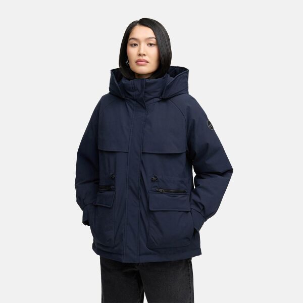 Marikoo Shigaraa Damen Herbst Winter Jacke Navy-Größe XXL - Gr. 44
