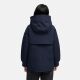 Marikoo Shigaraa Damen Herbst Winter Jacke Navy-Größe XXL - Gr. 44