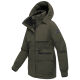 Marikoo Shigaraa Damen Herbst Winter Jacke Dark Olive-Größe S - Gr. 36