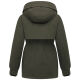 Marikoo Shigaraa Damen Herbst Winter Jacke Dark Olive-Größe S - Gr. 36