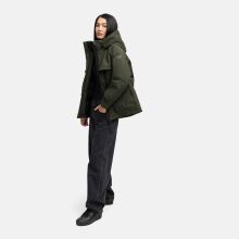 Marikoo Shigaraa Damen Herbst Winter Jacke Dark Olive-Größe L - Gr. 40