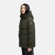 Marikoo Shigaraa Damen Herbst Winter Jacke Dark Olive-Größe XXXL - Gr. 46