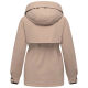 Marikoo Shigaraa Damen Herbst Winter Jacke Taupe Grey-Größe M - Gr. 38