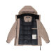Marikoo Shigaraa Damen Herbst Winter Jacke Taupe Grey-Größe M - Gr. 38