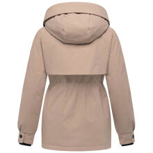Marikoo Shigaraa Damen Herbst Winter Jacke Taupe Grey-Größe XL - Gr. 42
