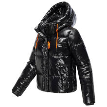 Marikoo Skyraa Damen Winter Steppjacke Schwarz Größe S - Gr. 36